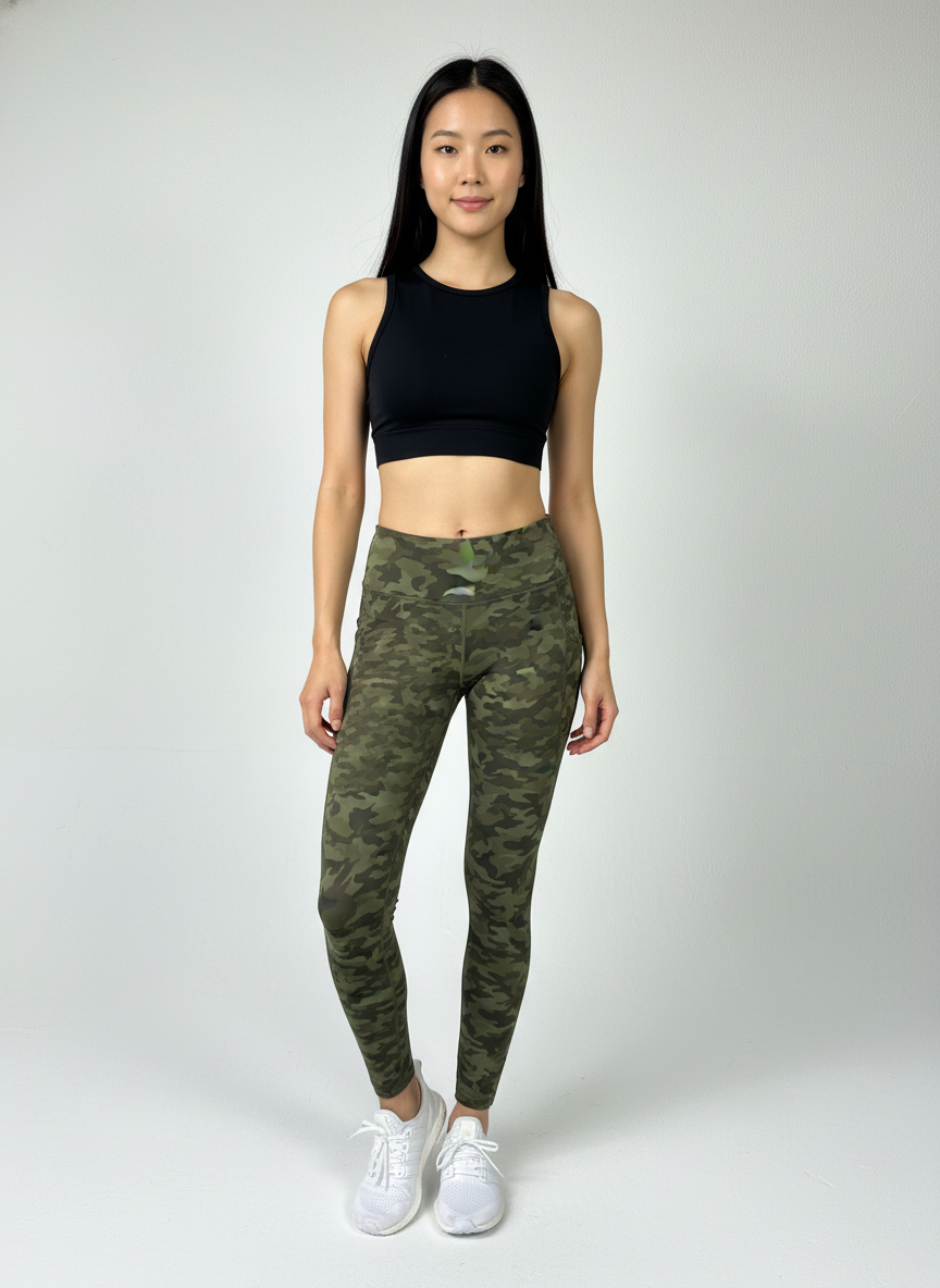 Camouflage legging